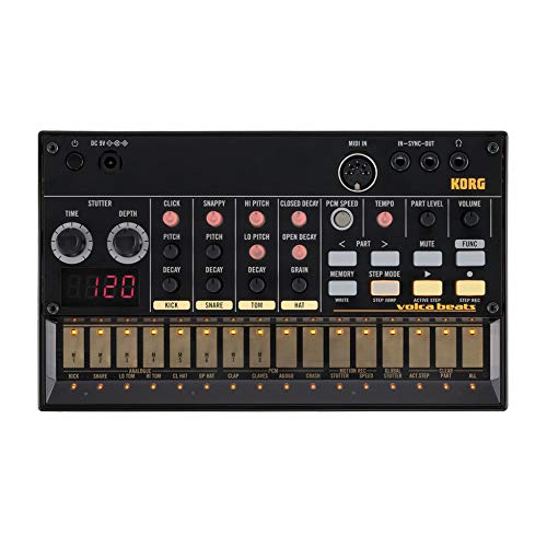 Korg Volca schlägt analoges Modul Schwarz