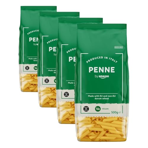 by Amazon Penne, 500g (Packung mit 4)