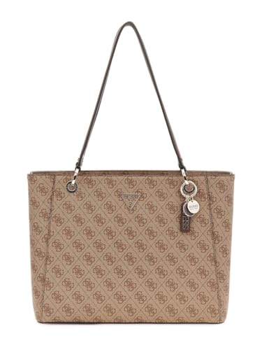 GUESS Noelle Ii Tote, Latte-Logo, Braun, Einheitsgröße