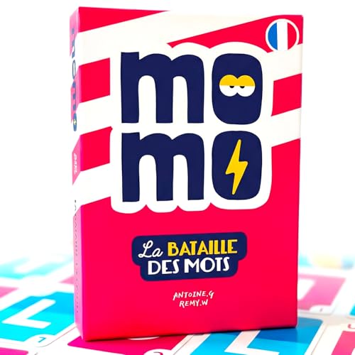 ATM Gaming Momo - Urkomisches Gesellschaftsspiel - Stimmungsspiel für Familie und Freunde - Schneller Halt - Kartenspiel ab 8 Jahren - 2 bis 8 Spieler