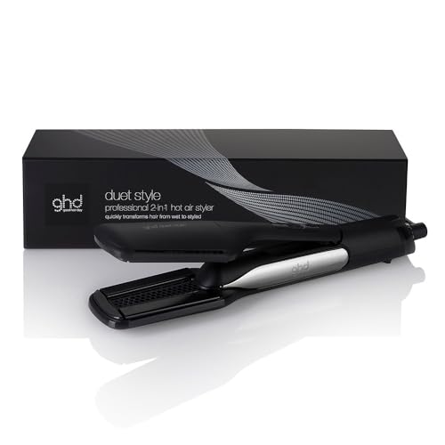 ghd duet hair style | 2-in-1 Glätteisen + Haartrockner, Hot Air Styler für die Verwandlung von nassem zu gestyltem Haar - Schwarz