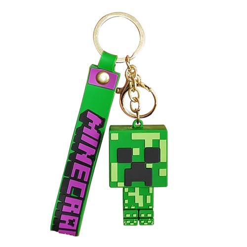 Gugatad Schlüsselanhänger, Anime Figuren Spiel Schlüsselanhänger, Schultasche Dekor, Gamer Geschenke, Rucksack Anhänger, Partyzubehör, Geschenk für Kinder, für Jungen und Mädchen