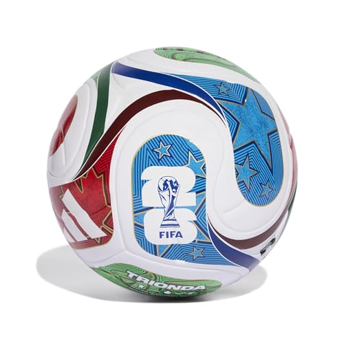 adidas FIFA World Cup 26 Trionda League Ball Ball Ball für Unisex-Erwachsene, Weiß, 38 EU