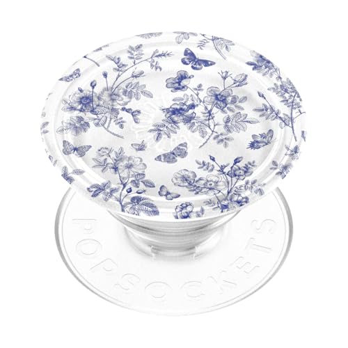 PopSockets: PopGrip Plant - Ausziehbarer Sockel und Griff aus Pflanzlichen Materialien mit Austauschbarem Oberteil für Smartphones und Tablets - English Country Side