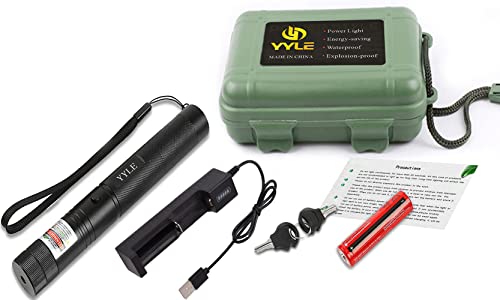 HAPPOYEER Professionelle Taschenlampe Batterie Aufladen taktische Taschenlampe | Remote Outdoor-Sportlampe mit Handtasche