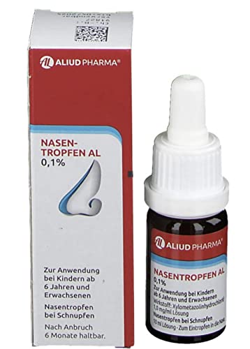 Nasentropfen Al 0,1% für Erwachsene Sparset 10x10ml