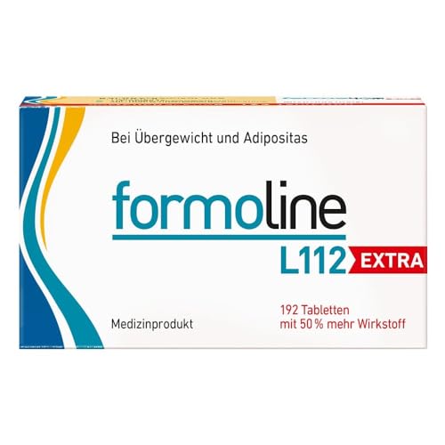 formoline L112 EXTRA | Extra starker Kalorienmagnet zum Abnehmen | Einzigartiger Wirk-Ballaststoff L112 | Deutsches Qualitätsprodukt | Natürlicher Ursprung (192 Stück (1er Pack))