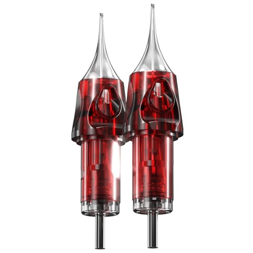 CNC 5RL-X Tattoo Nadeln 20 Stück Professionelle Patronen Nadeln # 10 Bugpin-Einwegnadeln Round Liner (EN04R-20-1005RL-X)