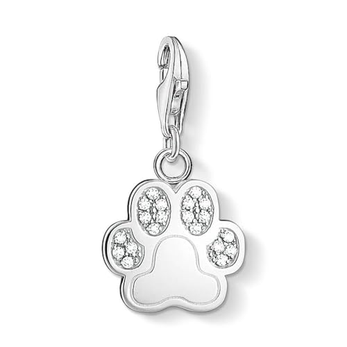 Thomas Sabo Damen Charm-Anhänger Tatze Pfote 925 Sterling Silber 1339-051-14