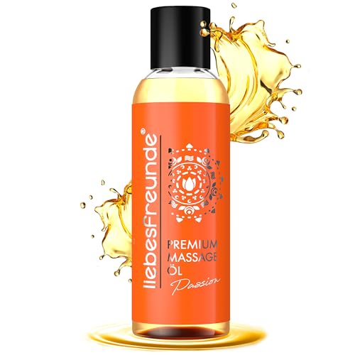 Liebesfreunde® Massageöl Passion - Sinnliches Massage Öl zur Entspannung für Paare, 150 ml