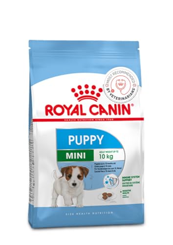 Royal Canin Puppy Mini Welpenfutter | 800 g | Trockennahrung für Welpen | Alleinfuttermittel für Hunde | Für kleine Hundewelpen (Endgewicht: bis zu 10 kg) - Bis zum 10. Monat