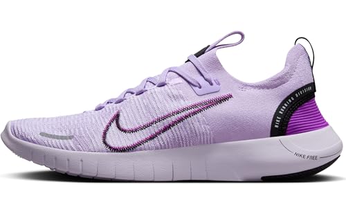 Nike Damen Free RN FK Next Nature Trainingsschuh, Lilac Bloom/Black-Barely Grape, 38 EU