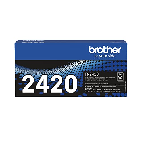 Brother BA77949 TN-2420 Tonerkartusche (für Brother HL-L2310D, HL-L2350DW, HL-L2370DN, HL-L2375DW, DCP-L2510D, DCP-L2530DW, DCP-L2550DN, MFC-L2710DN, MFC-L2710DW, MFC-L2730DW, MFC-L2750DW) schwarz, XL