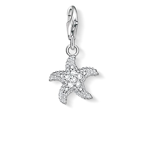 THOMAS SABO Charm-Anhänger Seestern 925er Sterlingsilber