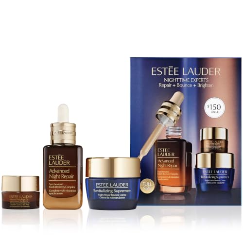Estée Lauder - Advanced Night Repair Face Care Gift Set (3-tlg.) - Nighttime Experts - Repair + Bounce + Brighten