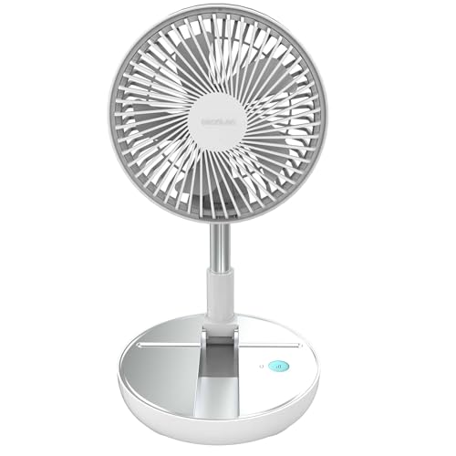 Cecotec Akku-Ventilator EnergySilence 800 FoldAir Portable, 7.200 mAh