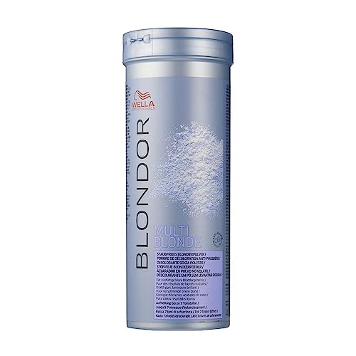 Wella Blondor Multi Blonde staubfreies Blondierpulver, 400 g, 1er Pack, (1x 0,4 kg)