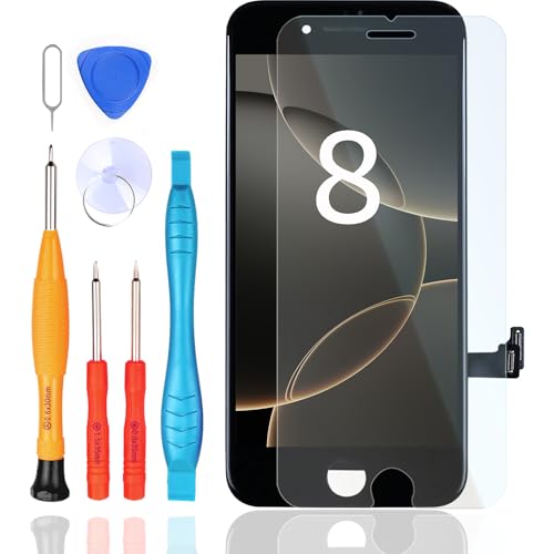 LL TRADER Display für iPhone Bildschirm Ersatz FHD Touchscreen 3D Touch Digitizer Rahmen Montage und Reparaturkits