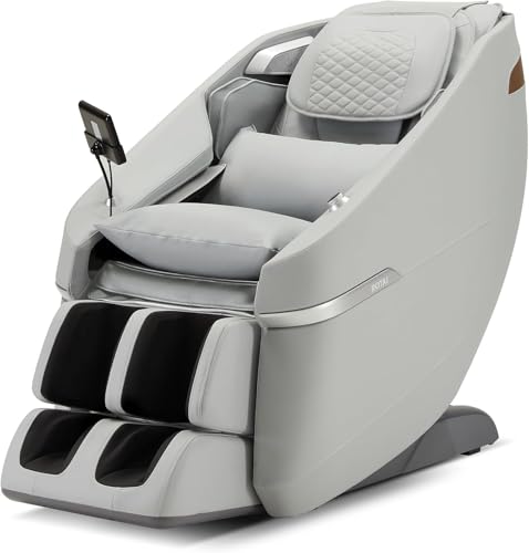 ROTAI Massagesessel-Sofastuhl mit Ganzkörpermassage, Zero Gravity, Robotische Hände, Shiatsu-Massage, Bluetooth-Lautsprecher, Wärmefunktion