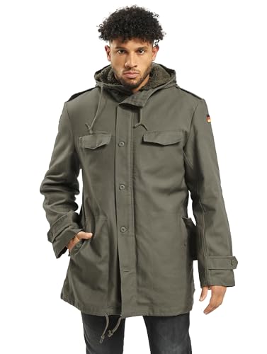 Brandit BW Parka Flag, Farbe: olive, Größe: 52 / XL