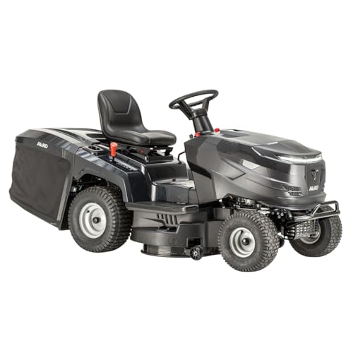 AL-KO Benzin-Rasentraktor Easy 13-86.6 M-A, 7.2 kW Motorleistung, 86 cm Schnittbreite, Heckauswurf mit Fangbox 250 L, für Rasenflächen bis 3500 m²