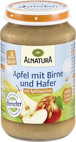 Alnatura Obst Apfel, Birne Hafer, 190 g