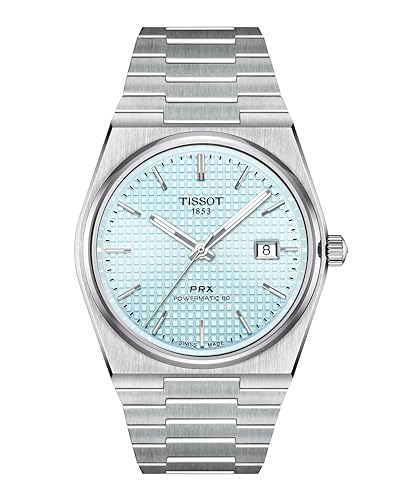 Tissot Montre PRX Powermatic 80 cadran bleu Clair