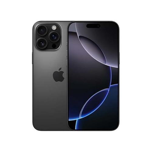 Apple iPhone 16 Pro, 128GB, Titan Schwarz (Generalüberholt)