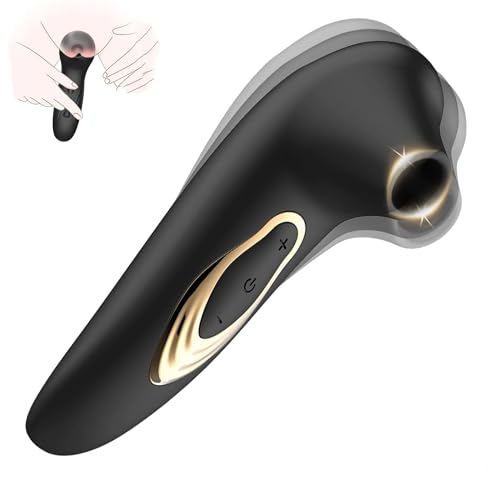 ChicLSQ Klitoris Vibrator für Frauen – 10 Ansaugfunktionen & IPX6 Wasserdicht Luftdruck Vibrator Klitoris Stimulator Silikon Satisfyer für Frau & Sexspielzeug für Frauen Solo oder Paare