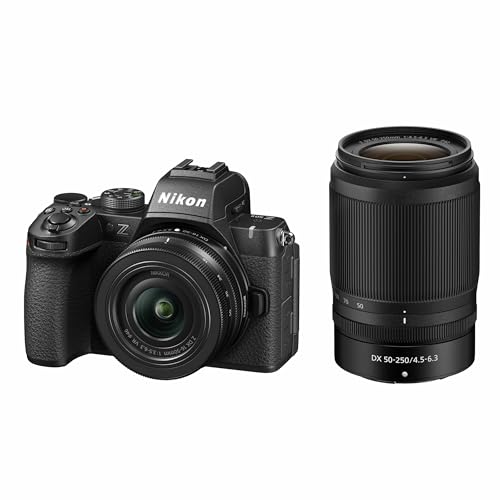 Z50II Kit 16-50 DX + 50-250 DX | Ideal für Fotos, Filme, Vlogs und Live Streaming (20.9 MP, 4k Video, Picture Control + kostenloser Nikon Imaging Cloud)
