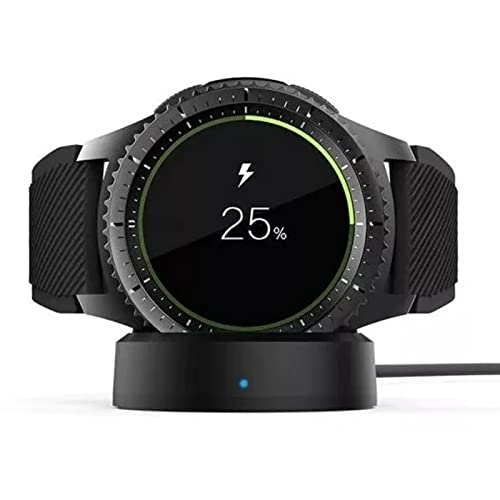 Kompatibel mit Gear S3 Ladegerät, Ladestation Dock für S3 Classic SM R770 Frontier SM R760 SM R765 für Gear S2 S2 Calssic für Gear S2 SM R720 Classic SM R732