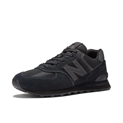 New Balance 574v3, Sneaker, Herren, Schwarz (Triple Black), 43 EU
