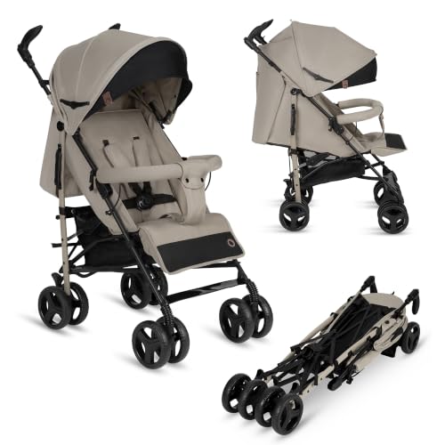 Lionelo Irma Buggy Kinderwagen ab 6 Monate, leicht 7 kg, Liegeposition