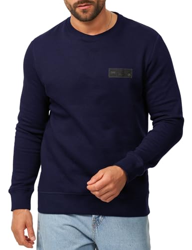 JACK & JONES Herren Sweatshirt Nicko Infinity Pullover Sweater (XXL, Navy)