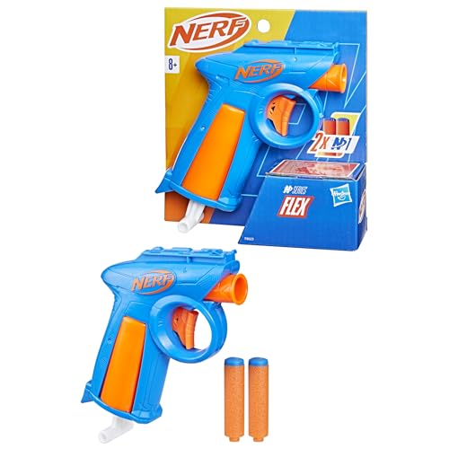 Nerf N Series Flex Dart-Blaster, 2 Nerf N1 Darts, nur kompatibel mit Nerf N Series Blastern