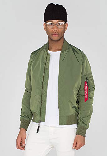 Alpha Industries Herren Jacke Ma-1 TT, Grün (Sage-Green 01), XX-Large