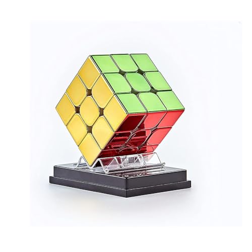 XMDCuber Speed Cube 3 x 3, 3 x 3 x 3 magnetische Würfel, reflektierend, 56 mm