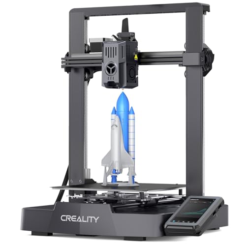 Creality Ender-3 V3 KE 3D Drucker, 500mm/s schnellere Druckgeschwindigkeit FDM Drucker mit Auto-Nivellierung, 3D Printer mit Sprite Direct Extruder, Druckgröße 220x220x240mm