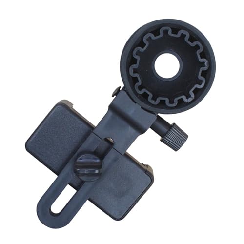 CAM2 Teleskop-Handy-Adapter, Spektiv, kompatibles Fernglas, Monokular, Mikroskop, Teleskop, Smartphone-Halterung, Einfache Installation, Einstellbar, Verstellbarer Clip für alle Telefone