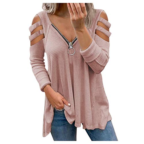 Damen Pullover Dunkelbraun deerberg Damen Pulli Oversize Damen Oberteile sexy Tshirt Damen Langarm Baumwolle INXS tichert Damen geissini Damen lässige Damen Pullover Damen Tops y2k Shirt