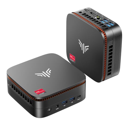 ACEMAGICIAN Mini PC AMD Ryzen R2544 (bis zu 3,7 GHz) 8GB RAM DDR4 256GB SSD