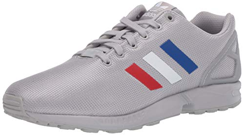 adidas Originals Herren Zx Flux Shoes Sneaker, Grey/FTWR White/Team Royal Blue, 43 EU