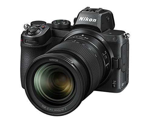 Nikon Z 5 Spiegellose Vollformat-Kamera mit Nikon 24-70mm 1:4,0 S (24,3 MP, Hybrid-AF mit 273 Messfeldern, 5-Achsen-Bildstabilisator, 4K UHD Video, doppeltes Kartenfach)