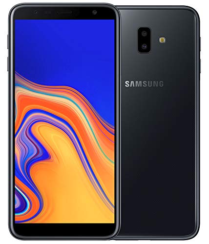 Samsung SM-J610F Galaxy J6+ Dual SIM Smartphone (Display 15, 26 cm (6 Zoll), 13 MP Kamera, Android), 32 GB Schwarz