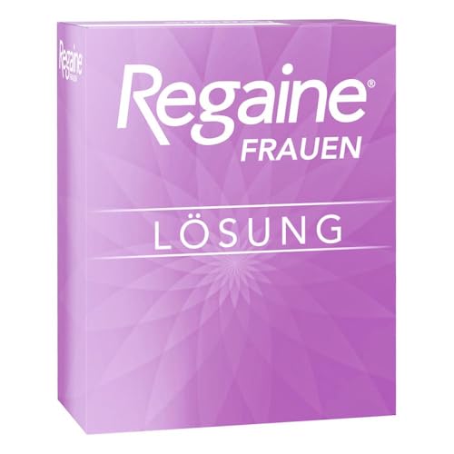 REGAINE Frauen Lösung | stoppt erblich bedingten Haarausfall | 3 Monats Packung | mit 2% Minoxidil | regt neues Haarwachstum an | mit 3 Applikatoren für gezieltes Auftragen