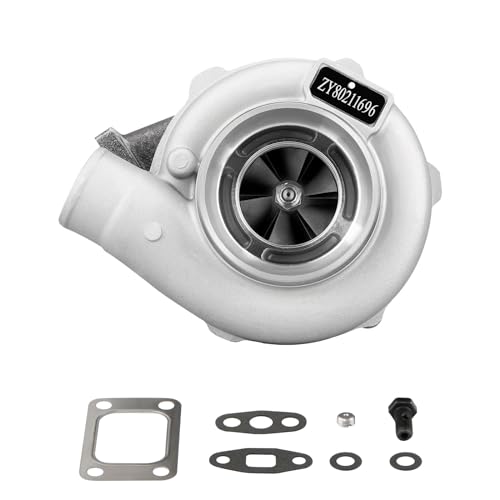maXpeedingrods GT30 GT3037 GT3076 Turbo T3 Flansch 4 Bolzen 500 + PS 0,82 A/R Turbine Wasser + Öl Universal Turbolader für alle 4/8 Zyl 2.5L-3.0L Motor