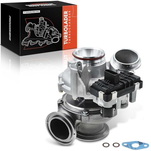 Frankberg Turbolader Kompatibel mit 3er F30 F31 F80 3.0L 2012-2019 5er F07 F10 F11 3.0L 2010-2016 7er F01 F02 F03 F04 2011-2015 X3 F25 3.0L 2011-2017