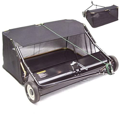 Kehrmaschine 120cm Rasenkehrer 55141 Rasenkehrmaschine Aufsitzmäher Rasentraktor AWZ