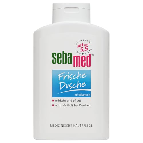 sebamed Frische Dusche 400 ml, Duschgel für empfindliche und strapazierte Haut, langanhaltendes Frischegefühl, versorgt die Haut mit Feuchtigkeit durch Aminosäuren und Allantoin, für Männer und Frauen