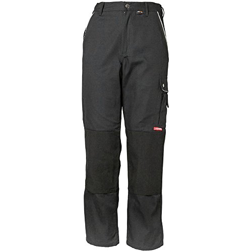 Planam 2124050 Canvas 320 Bundhose, Schwarz/Schwarz, Größe 50